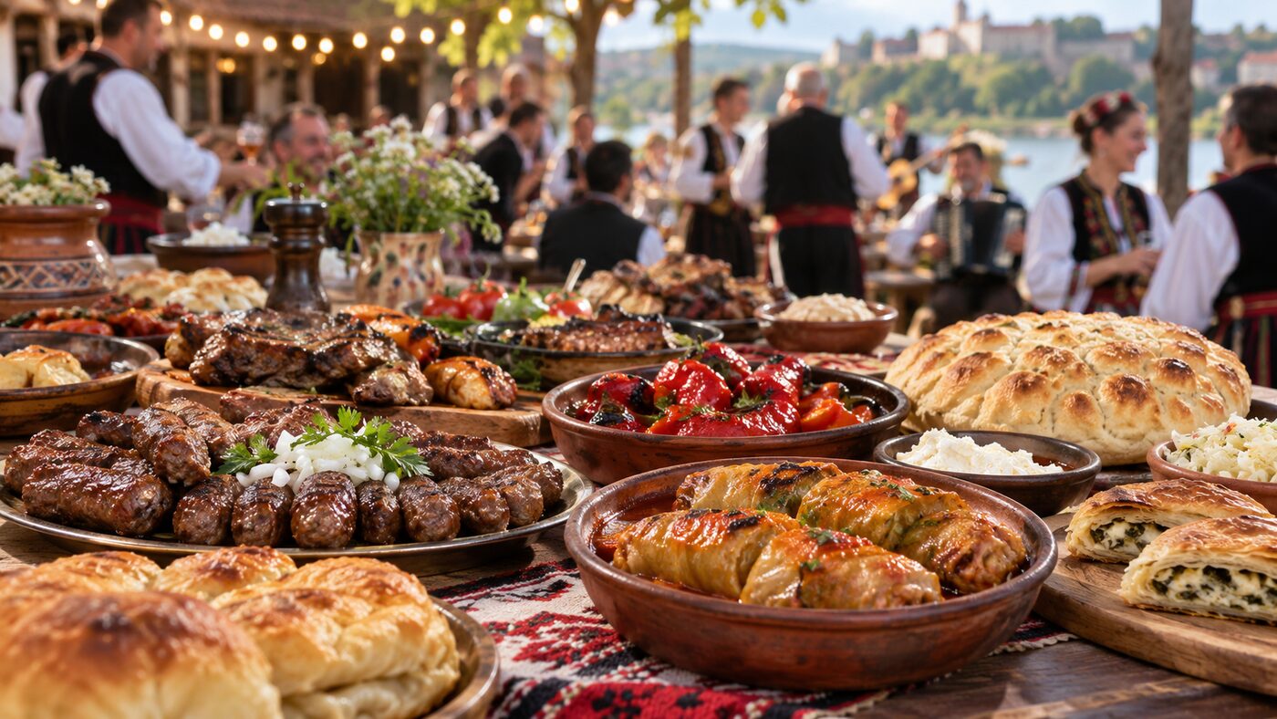 Srpska hrana na festivalu Taste of Serbia